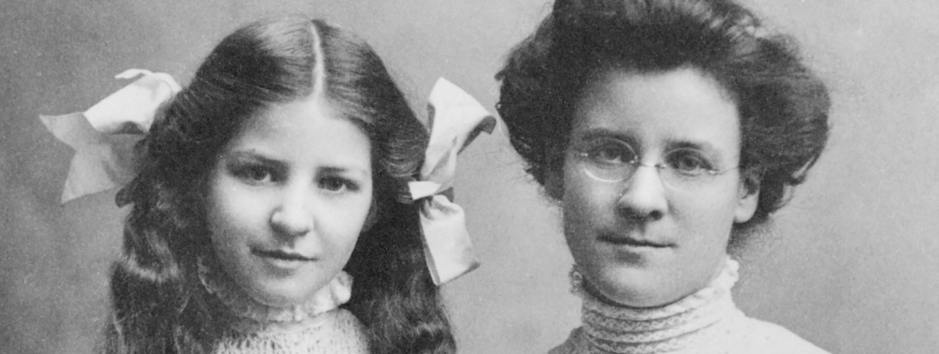 Die alte Fotografie zeigt Katharine Briggs und ihre Tochter Isabel, die Erfinderinnen des berühmtesten Persönlichkeitstests der Welt
