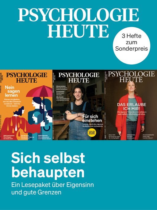 Psychologie Heute: Sich selbst behaupten