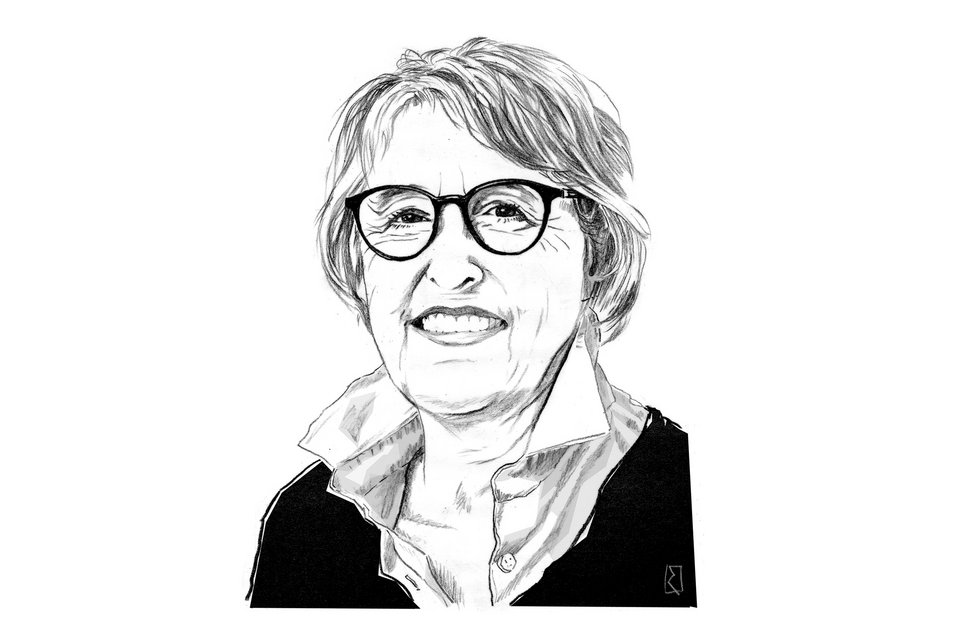 Die Illustration zeigt die Diplompsychologin Bärbel Wardetzki, die in München als Psychotherapeutin und Supervisorin tätig ist