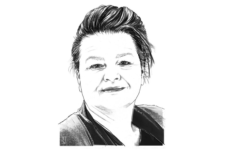 Die Illustration zeigt die Professorin für praktische Philosphie an der Universität Osnabrück, Susanne Boshammer