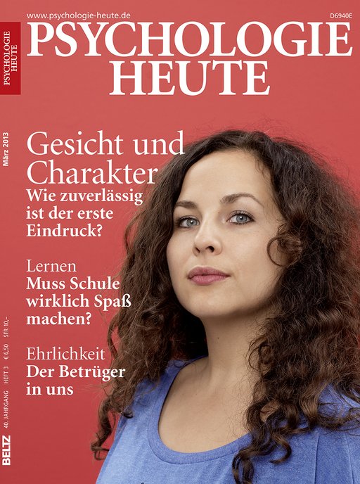 Psychologie Heute 3/2013: Gesicht und Charakter