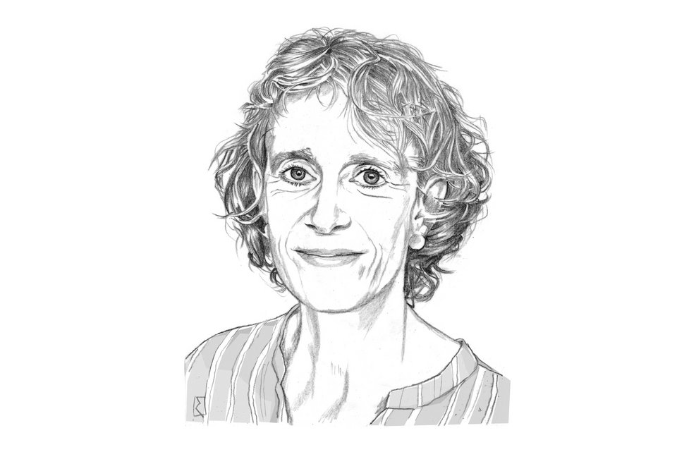 Die Illustration zeigt die psychologische Psychotherapeutin und Psychoanalytikeriin, Vera Kattermann, die stört, dass Resilienz Anpassung um jeden Preis bedeutet 