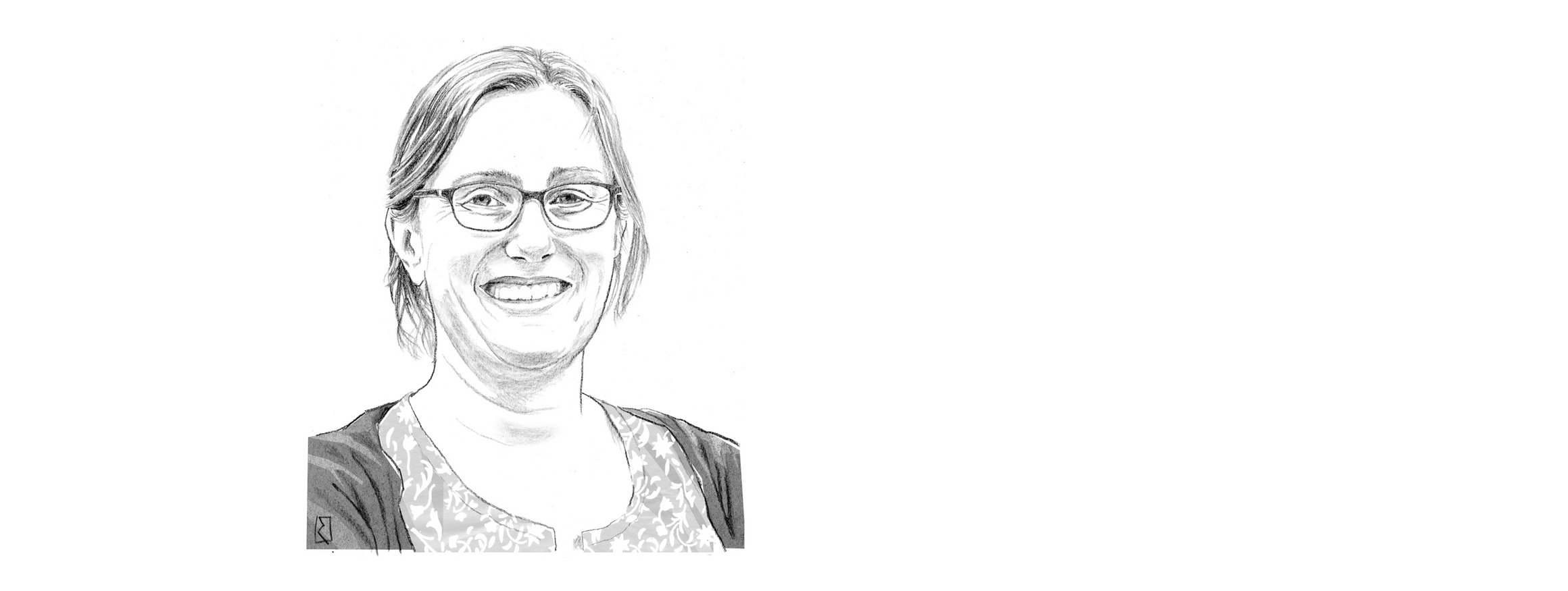 Die Illustration zeigt Karen Simecek, die außerordentliche Professorin für Philosophie an der Universität Warwick in Großbritannien, die  stört, dass Narrative als Wissensquelle gelten