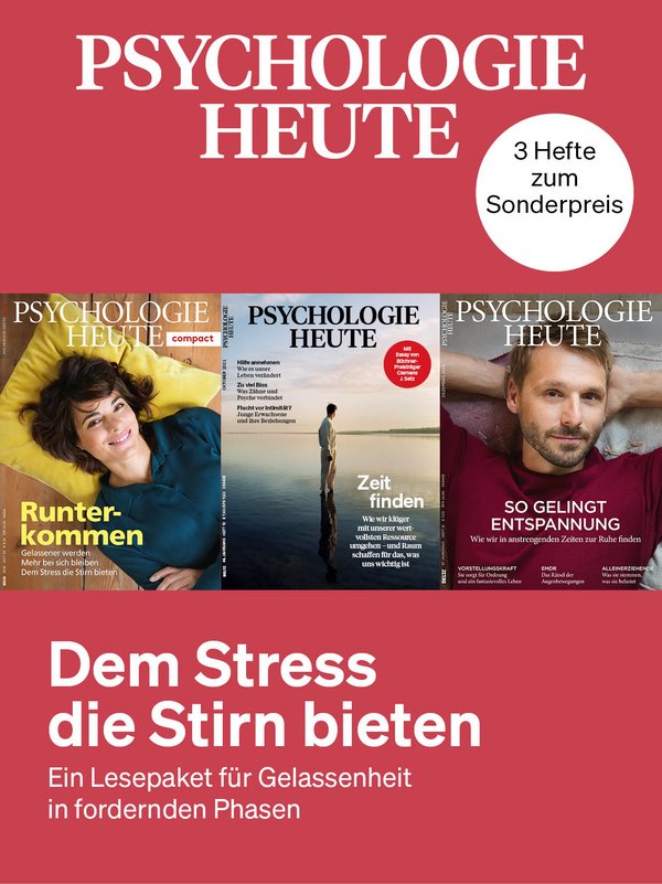 Ein Lesepaket für Gelassenheit in fordernden Phasen