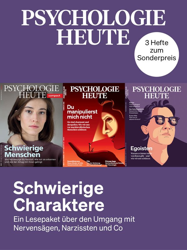 Ein Lesepaket über den Umgang mit Nervensägen, Narzissten und Co.