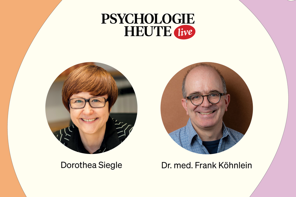 Die Collage zeigt Chefredakteurin Dorothea Siegle sowie den Facharzt für Kinder- und Jugendpsychiatrie und -psychotherapie, Frank Köhnlein.