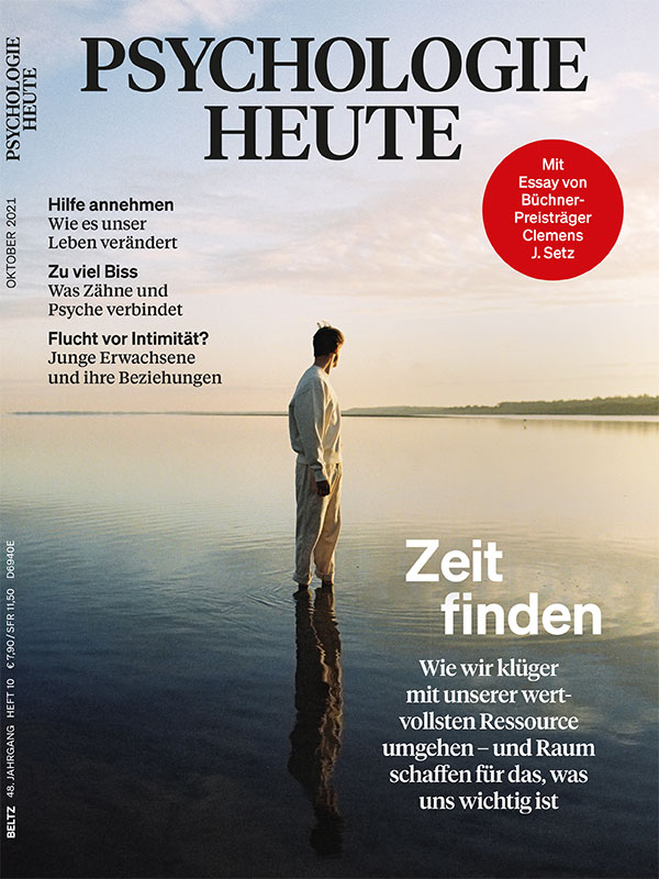 Psychologie Heute 10/2021: Zeit finden