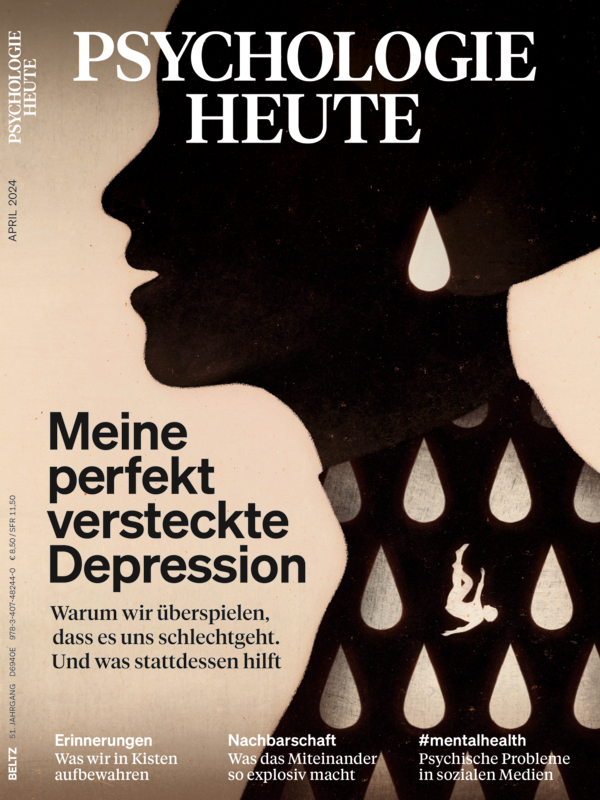 Psychologie Heute 4/2024: Meine perfekt versteckte Depression