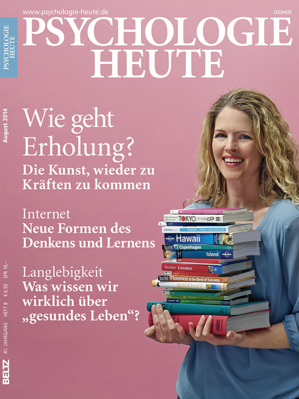 Psychologie Heute 8/2014: Wie geht Erholung?