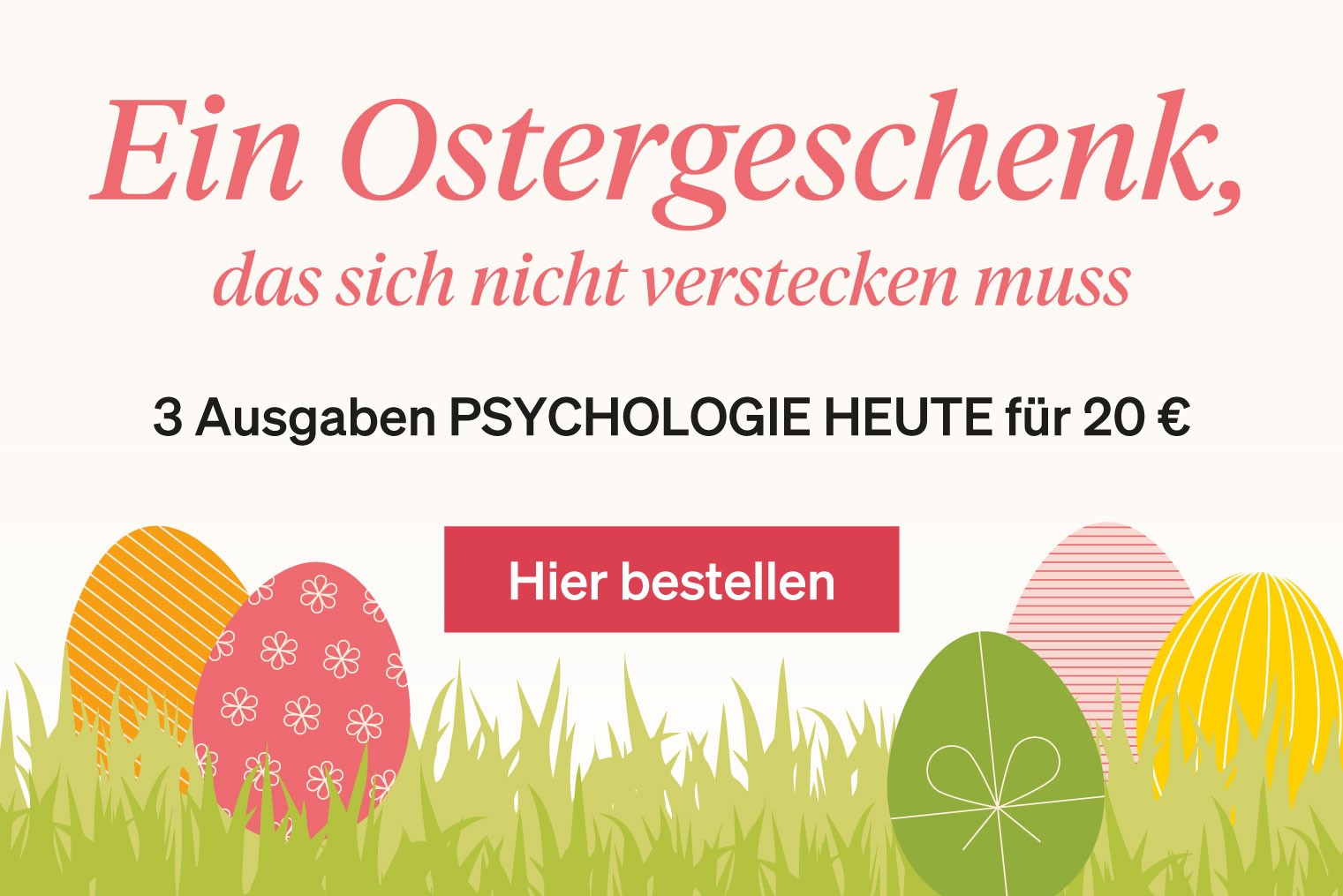 Geschenkabo für Ostern sichern