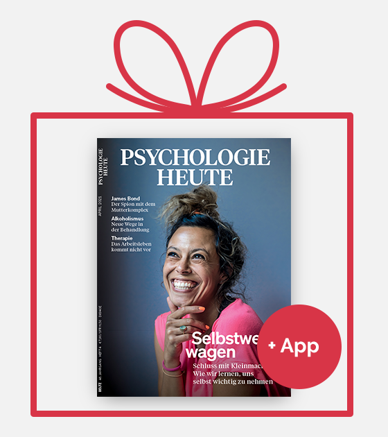 Psychologie Heute Geschenk-Jahres-Abo + App