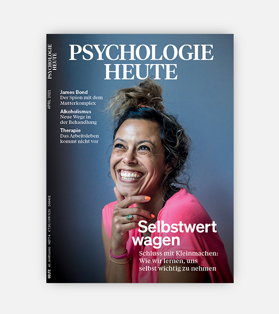 Cover Psychologie Heute "Selbstwertwagen"